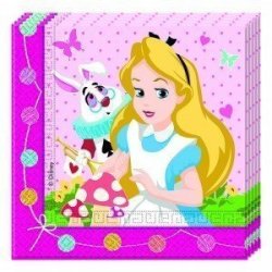 Alice In Wonderland Napkins