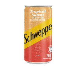 Schweppes Soft Drink Tropical Sunset 6 X 200ML