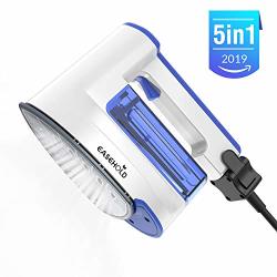 Easehold 5 In 1 Garment Steamer 1300W MINI Steam Iron Protable Steamer For Clothes With Removable 100ML Water Tank 40S Fast Preheating Thermostatic Handheld