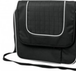 ECO - Wine Cooler Satchel Bag For 2 - Black