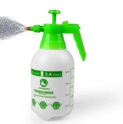 Planted Perfect Pump Pressure Water Sprayers - 1L Handheld Garden Sprayer Also Sprays Chemicals And Pesticides - Lawn Mister Bottle To Spray Weeds Neem Oil For