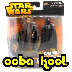Star Wars Anakin Skywalker Changes To Darth Vader 2005 Hasbro 3.75" Moc Action Figure Oobakool