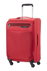 American Tourister Lightway 55cm Expandable Cabin Spinner Lava Red