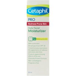 Cetaphil Pro Redness Control Mosturiser Tinted Cream SPF30 50 Ml