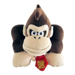 SANEI - Nintendo Peluche Donkey Kong 24 Cm