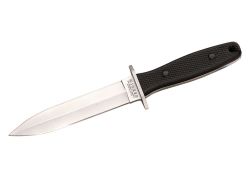 Joker Combat Knife Black Nylo fibre Handle Silver Blade 15cm