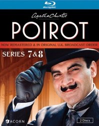 Acorn Media Agatha Christie's Poirot Series 7 & 8 Blu-ray
