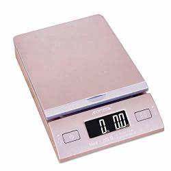 Accuteck ShipPro W-8580 110lbs x 0.1 oz Gold Digital Shipping Postal Scale, Limited Edition