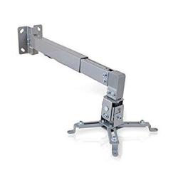 Pyle PRJWM8 Universal Projector Holder Wall Mount With Telescoping Length Angle And Tilt ADJUSTMENT 10-10