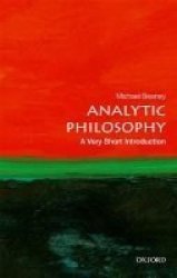 Analytic Philosophy: A Very Short Introduction Paperback