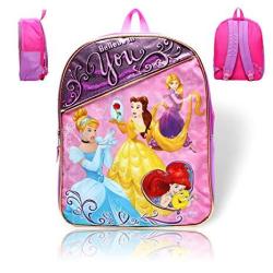 disney pink glitter backpack