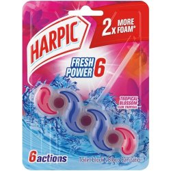 Harpic Fresh Power Toilet Blocks Fresh Blossom 6S
