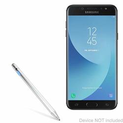 Samsung Galaxy J7+ Stylus Pen Boxwave Accupoint Active Stylus Electronic Stylus With Ultra Fine Tip For Samsung Galaxy J7+ - Metallic Silver