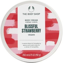 The Body Shop Body Cream Blissful Strawberry 200 Ml