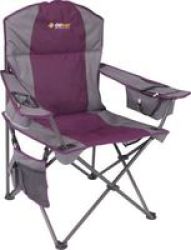 OZtrail - Kokomo Cooler Arm Chair - Purple - 130KG