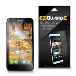 6-PACK Ezguardz Alcatel One Touch Fierce Screen Protector Ultra Clear