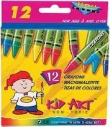 Wax Crayons 12 Pack