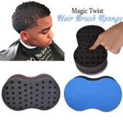 Magic Twist Hair Curl Sponge Brush Coil Wave For Natural Hair