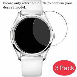 3 Pack Synvy Tempered Glass Screen Protector For Casio EFR-535BKJ-1A2JF 9H Protective Screen Film Protectors Smartwatch Smart Watch