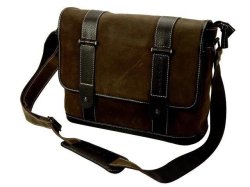 ADPEL Italy Enzo-design Executive Leather Messenger Bag