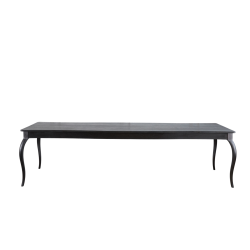 Queen Anne Table - American Ash Smoke 10 Seater - 2400MM X 770MM X 1000MM
