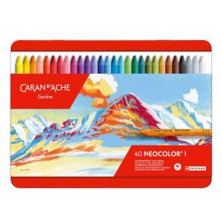 Neocolor I Water-resistant Pastels 40 Set