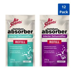 Moisture Absorber Refill Bag 250GR 12 Pack