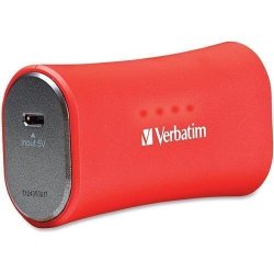 VER98357 - Verbatim Portable Power Pack 2200MAH - Red