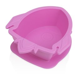 Nuby Sure Grip Suction Bowl Pink