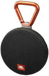 JBL Clip 2 Waterproof Portable Bluetooth Speaker in Black