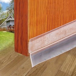 39-INCH Silicone Door Seal Strip - Weatherproof Windproof & Dustproof For Doors And Windows