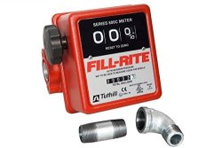 Fill-rite Pump Flow Meter 3-WHEEL 3 4 In 5-20 Gal.
