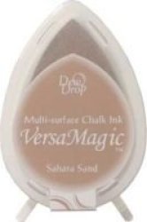 Versamagic D.drop Ink Pad - Sahara Sand - Pigment Chalk Ink