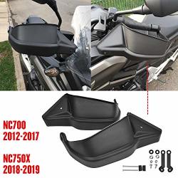 NC700X Motorcycle Handguards For Honda NC700 X 2012 2013 2014 2015 2016 2017 NC750S NC750X 2018 2019 Large Hand Guards Protector Black
