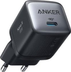 ANKER 711 Charger Nano II 30W Wall Charger For Macbook Air Iphone 13 13 MINI 13 Pro 13 Pro Max 12 Galaxy S21 Note 20 Ipad Pro Black