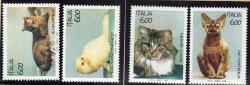 Italy 1993 "domestic Cats" Set Of 4 U.m.m. Sg 2199-2202. Cat 4 80 Pounds.