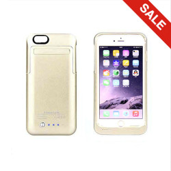 Tangled Iphone 6 Plus Battery Case In Gold - 4200mah - 1+