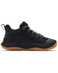 Grade School Ua 3Z5 Basketball Shoes - Black 6.5