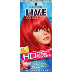 Schwarzkopf Live Color Xxl Ultra Brights 92 Pillar Box Red Hair Colour