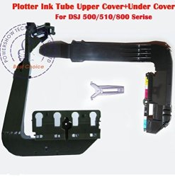 Ink Tube Upper Cover + Under Cover + Lock For Hp Designjet 500 500PS 510 510PS 800 800PS Plotter C7769-60381 C7770-60286 C7770-60014