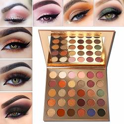 Eyeshadow Palette Nudetude Afflano Highly Pigmented Neutral Pro Makeup Palettes Eye Shadow Pink Red Gold Orange Warm Smoky 30 Color Cream Matte Shimmer Metallic