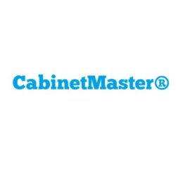 CabinetMaster 65MM Bk Logo Sticker