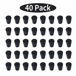 Black Lab Plug 5 Pack Solid Rubber Stoppers 30mm Long Size #8-42mm x 32mm 