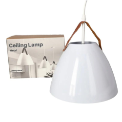 White Metal Pendant Ceiling Lamp