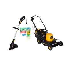 TRIMTECH 2200 W Electric Lawnmower Plus 650 W Trimmer