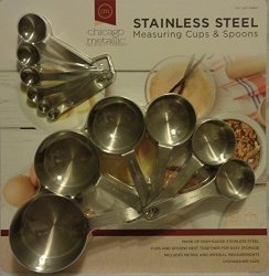 Chicago Metallic Stainless Steel Measuring Cups & Spoons