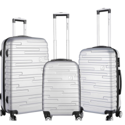TRAVELWIZE Alto 3PC Spinner Set Silver
