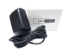 OMNIHIL Replacement 8 Foot Long Ac dc Adapter For Singing SML-385 SML-385W SML385 SML385W SML385BTBK Machine Portable Cd Cdg Player Karaoke System Power Supply