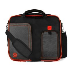 Vangoddy Pindar Lava Red Messenger Bag For Huawei Matebook Series mediapad 10"-12INCH