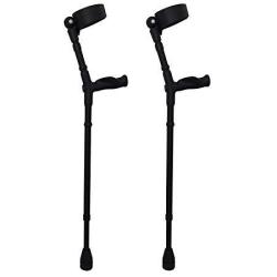 Thomas Fetterman Walk Easy 495 Adjustable Forearm Crutches Adjustable With Tornado Gel Tip